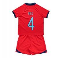 England Declan Rice #4 Replica Away Minikit World Cup 2022 Short Sleeve (+ pants)